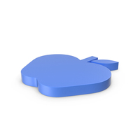 Apple Blue Symbol PNG & PSD Images