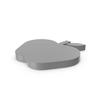 Apple Grey Symbol PNG & PSD Images