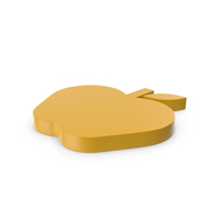Apple Yellow Symbol PNG & PSD Images