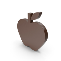 Apple Brown Symbol PNG & PSD Images