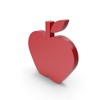 Apple Red Symbol PNG & PSD Images
