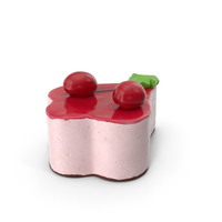 Cherry Yoghurt Cake PNG & PSD Images