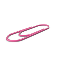 Paper Clip Pink PNG & PSD Images