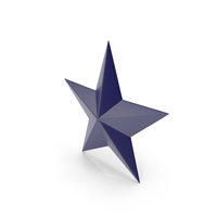 Star Dark Blue PNG & PSD Images