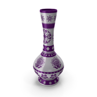 Decorative Floral Vase Pot PNG & PSD Images