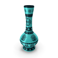 Decorative Floral Vase Pot PNG & PSD Images