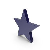Star Dark Blue PNG & PSD Images