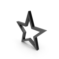 Star Black PNG & PSD Images