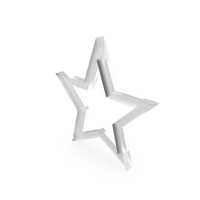 Star Matte Glass PNG & PSD Images
