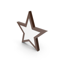 Star Brown PNG & PSD Images