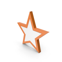 Star Orange PNG & PSD Images