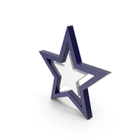 Star Dark Blue PNG & PSD Images