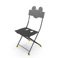 Fermob Bistro Mickey Mouse Chair Set PNG & PSD Images