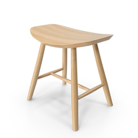 J63 Stool - Fredericia PNG & PSD Images