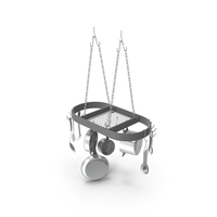 Kitchen Pot Rack PNG & PSD Images