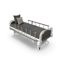 Hospital Bed Grey PNG & PSD Images