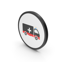 Icon Ambulance Colored PNG & PSD Images
