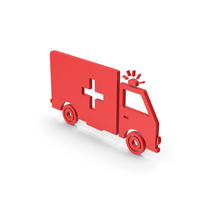 Symbol Ambulance Red PNG & PSD Images