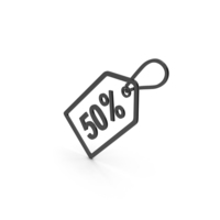 Symbol Sale Label Black PNG & PSD Images