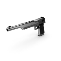Desert Eagle Mark XIX 50AE 10inch 01 PNG & PSD Images