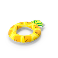 Float Ring PineApple 02 PNG & PSD Images
