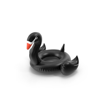 Float Ring Swan 02 PNG & PSD Images