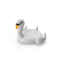 Float Ring Swan 03 PNG & PSD Images