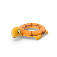 Float Ring Turtle 03 PNG & PSD Images