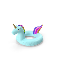 Float Ring unicorn 02 PNG & PSD Images