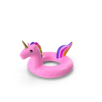 Float Ring Unicorn 03 PNG & PSD Images