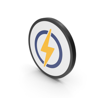 Icon Electricity Yellow PNG & PSD Images