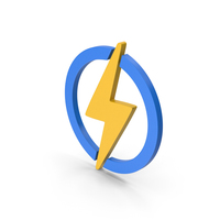 Symbol Electricity Yellow PNG & PSD Images
