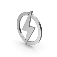 Symbol Electricity Silver PNG & PSD Images