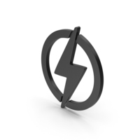 Symbol Electricity Black PNG & PSD Images