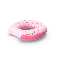 Pool Toy Doughnut 02 PNG & PSD Images
