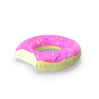 Pool Toy Doughnut 06 PNG & PSD Images