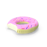 Pool Toy Doughnut 07 PNG & PSD Images