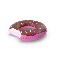 Pool Toy Doughnut 08 PNG & PSD Images