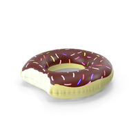 Pool Toy Doughnut 09 PNG & PSD Images