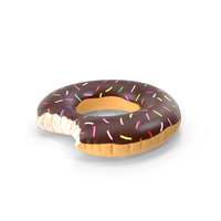 Pool Toy Doughnut 11 PNG & PSD Images