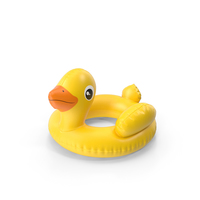 Pool Toy Duck 03 PNG & PSD Images