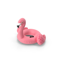 Pool Toy Flamingo 04 PNG & PSD Images