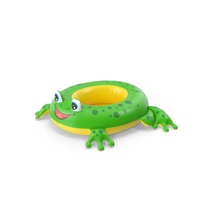 Pool Toy Frog 01 PNG & PSD Images