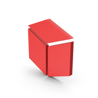 Symbol Cube Red PNG & PSD Images