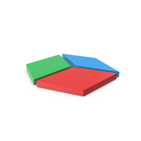Colored Symbol Cube PNG & PSD Images