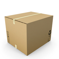 CardBoard Packing Steps PNG & PSD Images