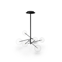 Bolle Gallotti 6 Light Chandelier PNG & PSD Images