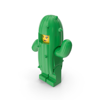 LEGO Cactus Girl PNG & PSD Images