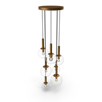 Bonito Glass Pendant Light PNG & PSD Images