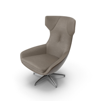 Caruzzo Swivel Armchair PNG & PSD Images